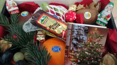 Weihnachtsgeschenkbox-Wurzelspeck Größe L - 1